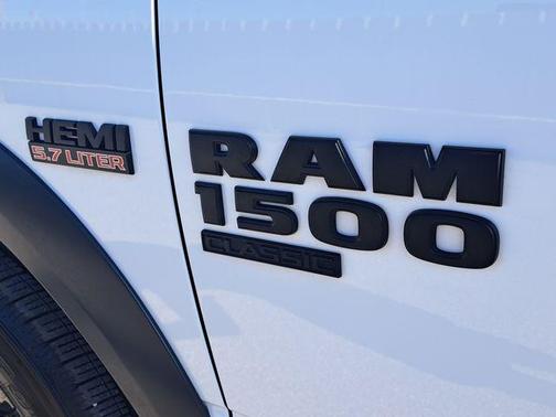 Bright White Clearcoat 2023 RAM 1500 Classic Warlock Quad Cab 4x4 6'4' Box