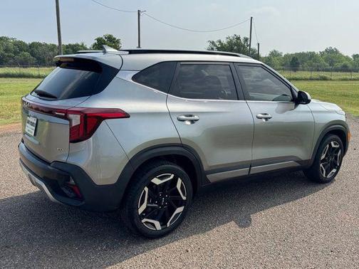 Steel Gray 2024 Kia Seltos SX Turbo
