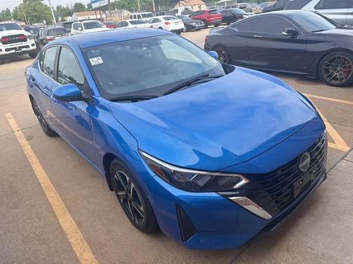 Electric Blue Metallic 2025 Nissan Sentra SV