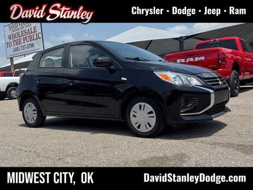 Jet Black Metallic 2024 Mitsubishi Mirage ES