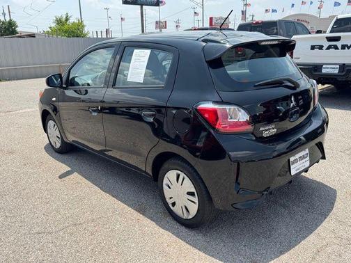 Jet Black Metallic 2024 Mitsubishi Mirage ES