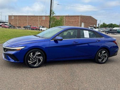 Intense Blue 2024 Hyundai ELANTRA Limited