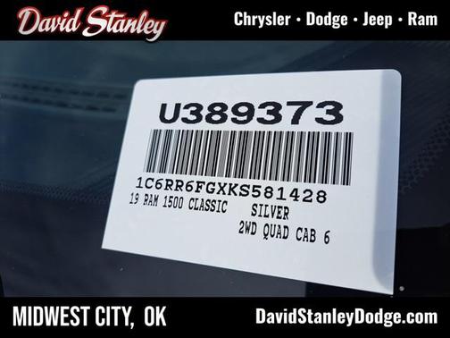 2019 RAM 1500 Tradesman