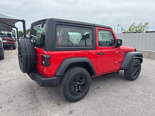 Firecracker Red Clearcoat 2026 Jeep Wrangler Sport