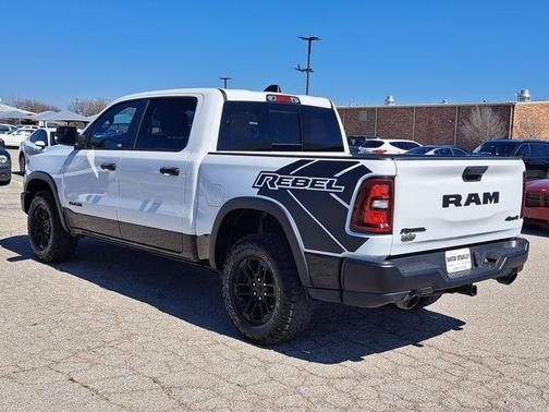 Bright White Clearcoat 2025 RAM 1500 Rebel