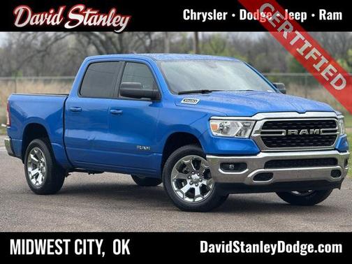 Hydro Blue Pearlcoat 2022 RAM 1500 Big Horn/Lone Star
