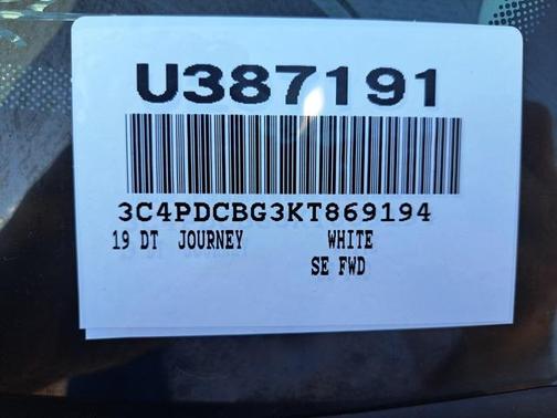 2019 Dodge Journey SE