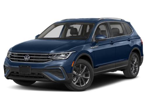 Atlantic Blue Metallic 2022 Volkswagen Tiguan 2.0T SE 4MOTION