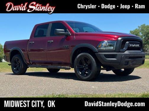 Delmonico Red Pearlcoat 2024 RAM 1500 Classic Warlock Crew Cab 4x4 5'7' Box