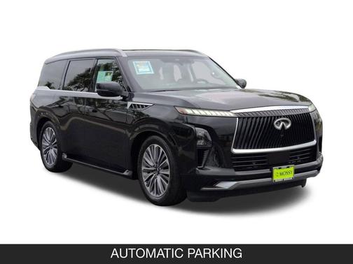 Mineral Black 2025 INFINITI QX80 SENSORY