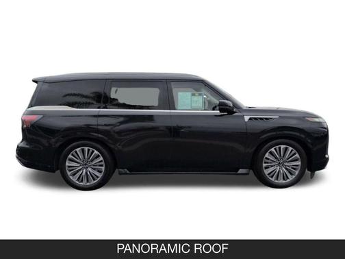 Mineral Black 2025 INFINITI QX80 SENSORY
