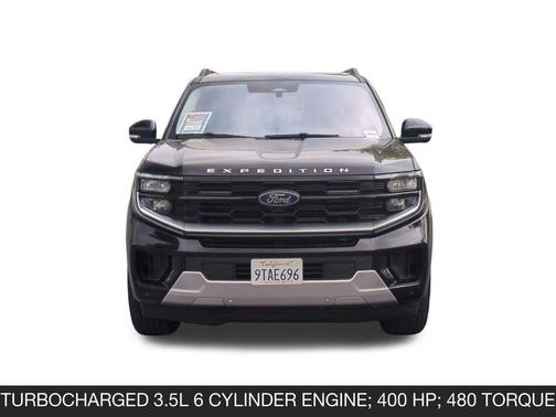 Black Metallic 2025 Ford Expedition Max Platinum