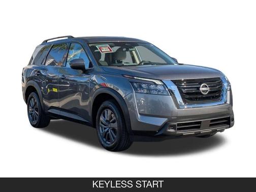 Gun Metallic 2025 Nissan Pathfinder SV