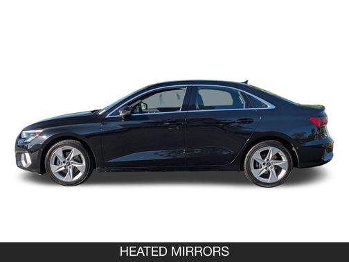 Brilliant Black 2023 Audi A3 40 Premium