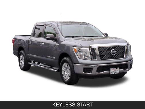 Gun Metallic 2018 Nissan Titan SV
