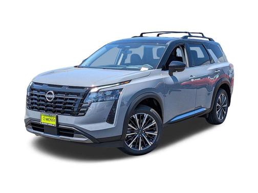 Boulder Gray Metallic 2026 Nissan Pathfinder Platinum