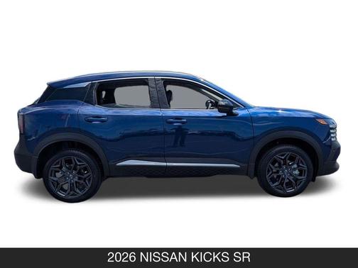 Deep Blue Pearl 2026 Nissan Kicks SR