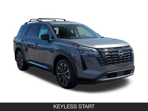 Gun Metallic 2026 Nissan Pathfinder Platinum