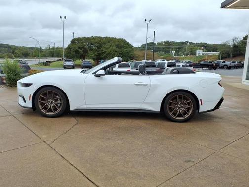 OXFORD WHITE 2025 Ford Mustang ECOBOOST PREMIUM