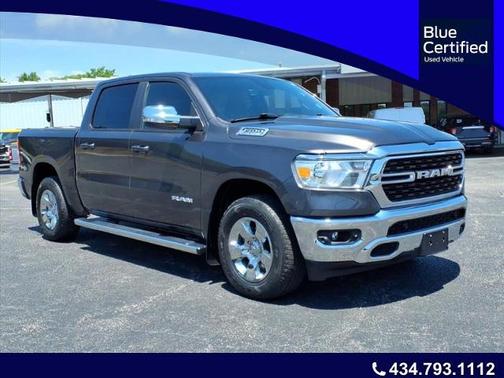 Gray 2022 RAM 1500 BIG HORN/LONE STAR