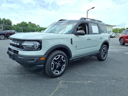 CACTUS GRAY 2024 Ford Bronco Sport OUTER BANKS