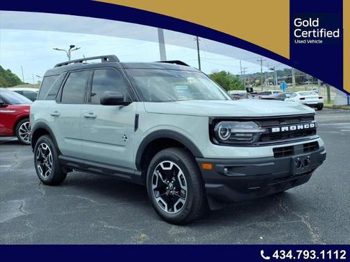 CACTUS GRAY 2024 Ford Bronco Sport OUTER BANKS