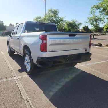 Silver Ice Metallic 2022 Chevrolet Silverado 1500 Custom