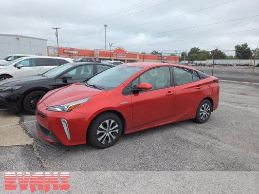 Supersonic Red 2020 Toyota Prius XLE