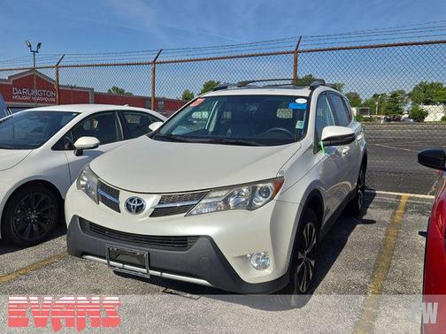 Blizzard Pearl 2015 Toyota RAV4 Limited