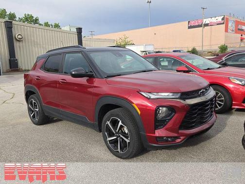 Crimson Metallic 2022 Chevrolet Trailblazer RS