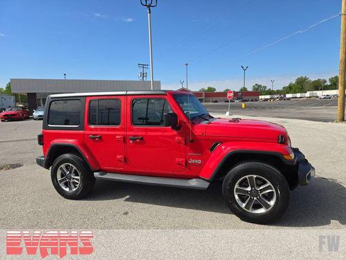 Firecracker Red Clearcoat 2019 Jeep Wrangler Unlimited Sahara
