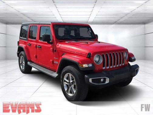 Firecracker Red Clearcoat 2019 Jeep Wrangler Unlimited Sahara