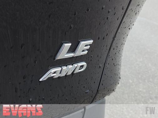 Midnight Black Metallic 2025 Toyota RAV4 LE
