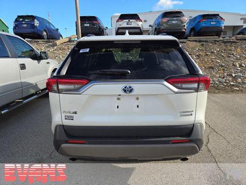 Blizzard Pearl 2019 Toyota RAV4 Hybrid Limited