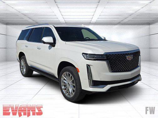 Crystal White Tricoat 2022 Cadillac Escalade Premium Luxury