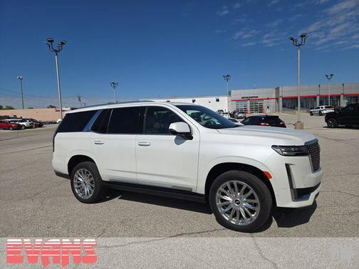 Crystal White Tricoat 2022 Cadillac Escalade Premium Luxury