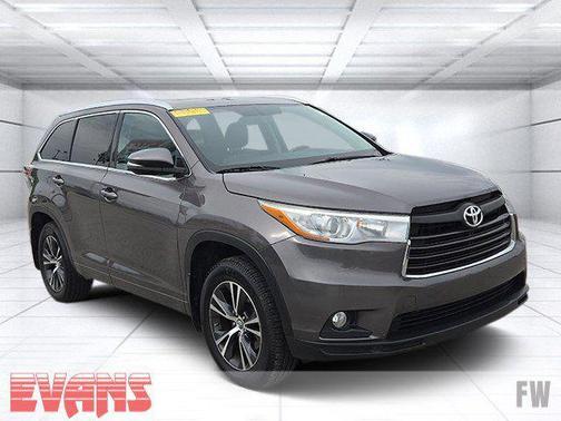 Predawn Gray Mica 2016 Toyota Highlander XLE