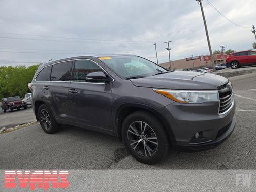 Predawn Gray Mica 2016 Toyota Highlander XLE