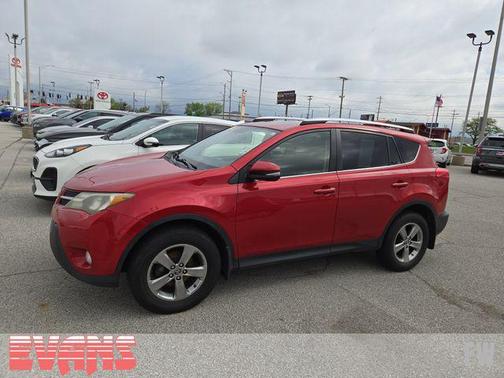Barcelona Red Metallic 2015 Toyota RAV4 XLE