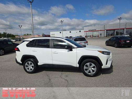 Super White 2020 Toyota RAV4 LE