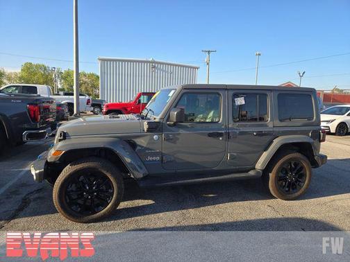 Sting-Gray Clearcoat 2023 Jeep Wrangler 4xe Sahara