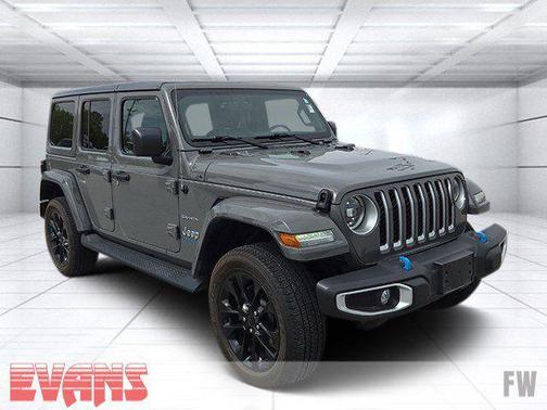 Sting-Gray Clearcoat 2023 Jeep Wrangler 4xe Sahara