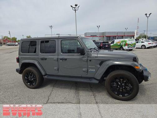 Sting-Gray Clearcoat 2023 Jeep Wrangler 4xe Sahara