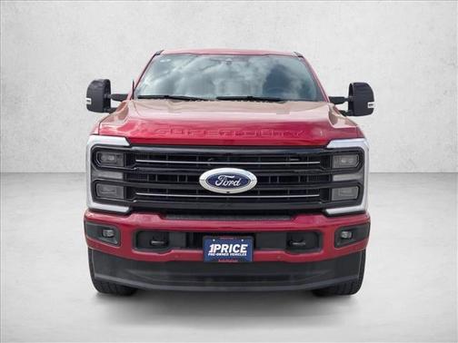 Ruby Red Metallic Tinted Clearcoat 2025 Ford F-250 Platinum