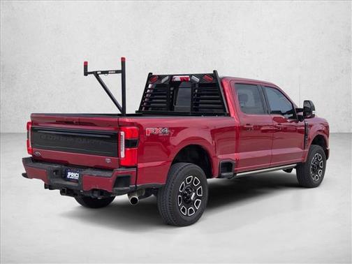 Ruby Red Metallic Tinted Clearcoat 2025 Ford F-250 Platinum