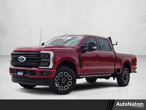 Ruby Red Metallic Tinted Clearcoat 2025 Ford F-250 Platinum