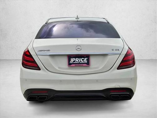 designo Diamond White 2019 Mercedes-Benz AMG S 63 4MATIC