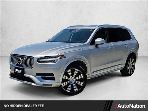 Bright Silver Metallic 2021 Volvo XC90 T6 Inscription
