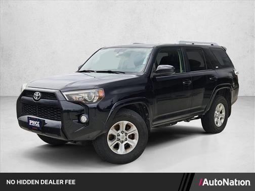 Midnight Black Metallic 2018 Toyota 4Runner SR5