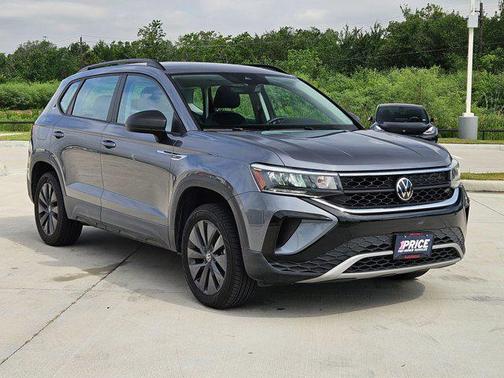 Platinum Gray Metallic 2024 Volkswagen Taos 1.5T S